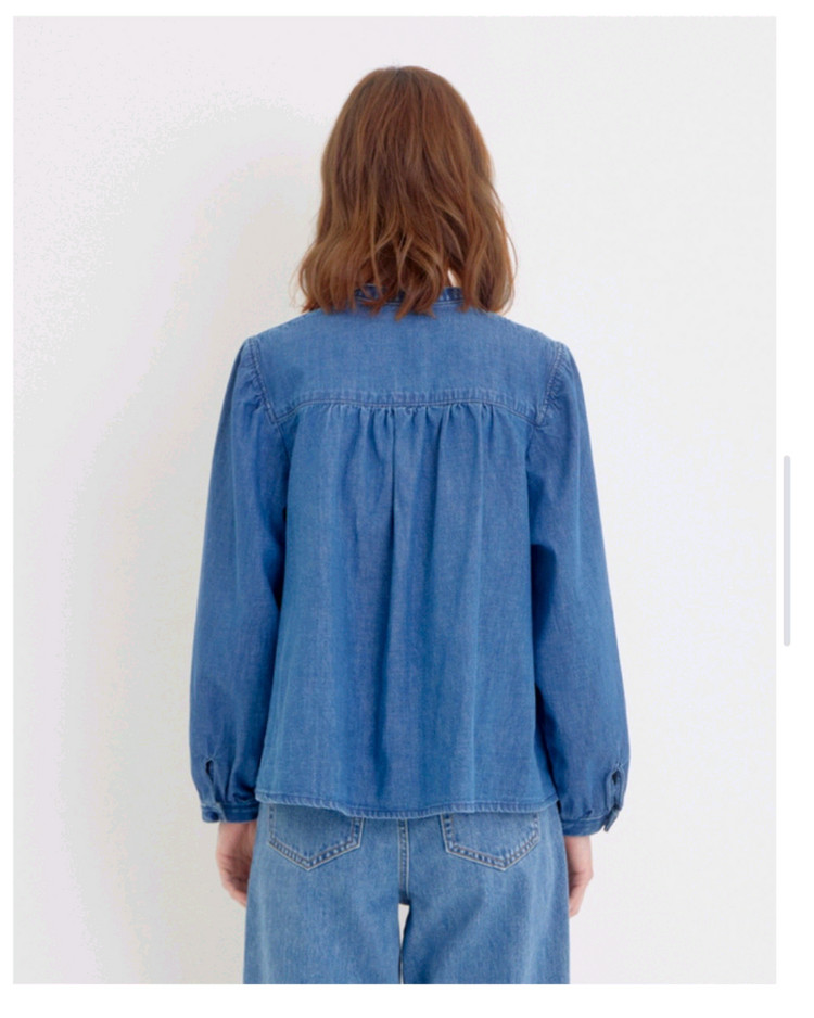 아떼 바네사브루노 데님 블라우스 36사이즈 이미지