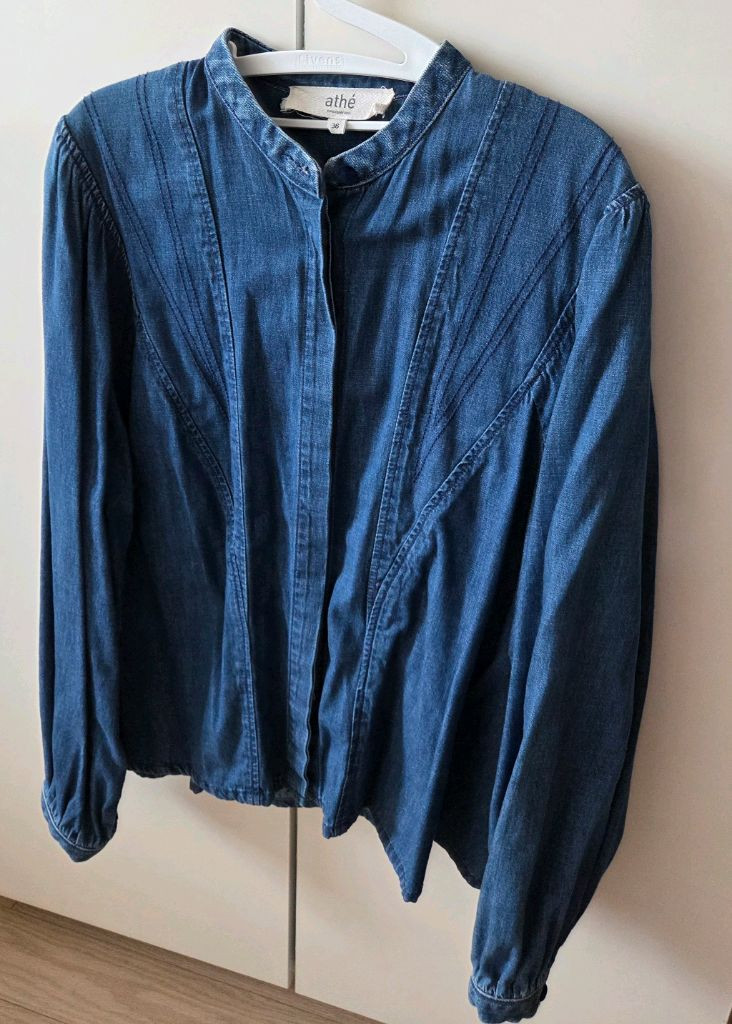 아떼 바네사브루노 데님 블라우스 36사이즈 이미지
