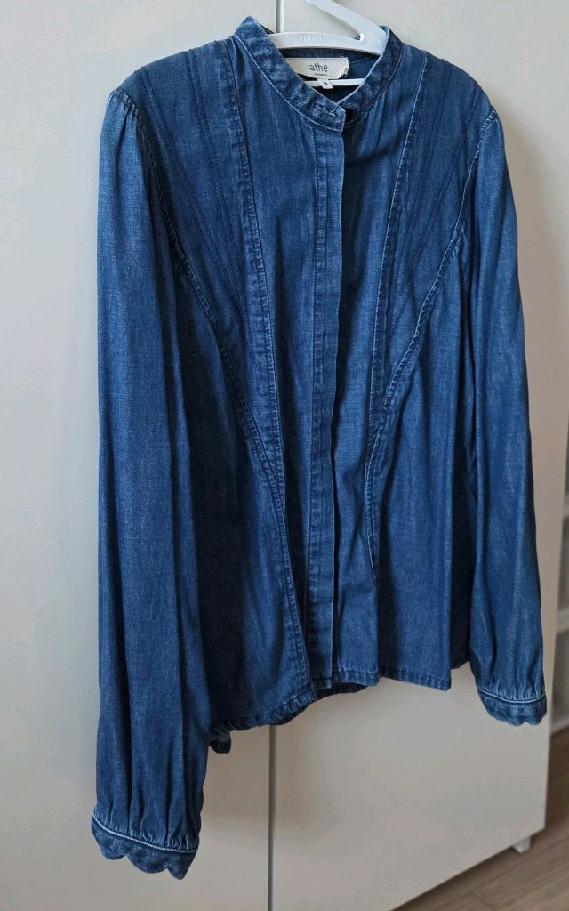 아떼 바네사브루노 데님 블라우스 36사이즈 이미지