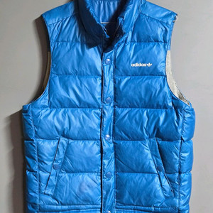 아디다스 양면패딩 조끼 블루 95 이미지