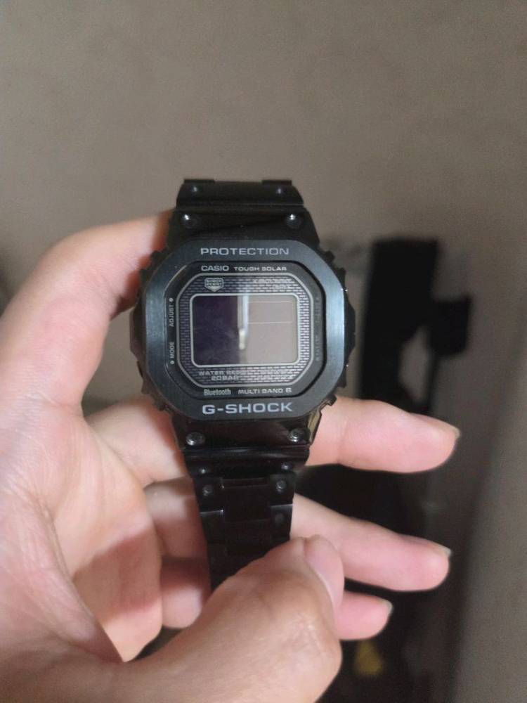 지샥GMW-B5000 풀메탈 솔라 시계 이미지