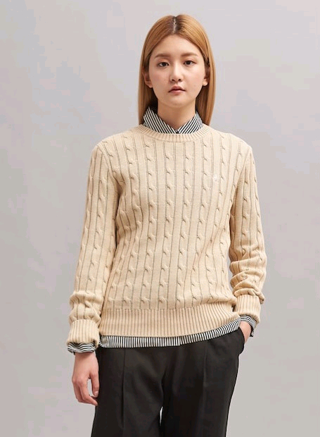 빈폴레이디스 니트 이미지