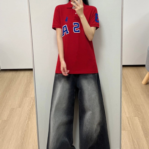 (새상품) 폴로 랄프로렌 빅포니 USA 반팔 카라티 이미지