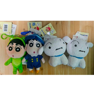 짱구, 흰둥이 키링 인형 4종세트 팝니다. (새상품) 이미지