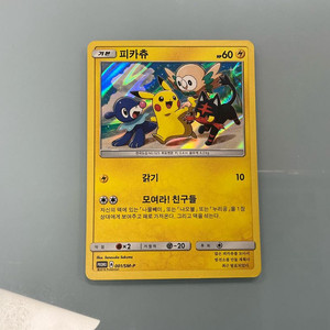 포켓몬카드 모여라 피카츄 이미지