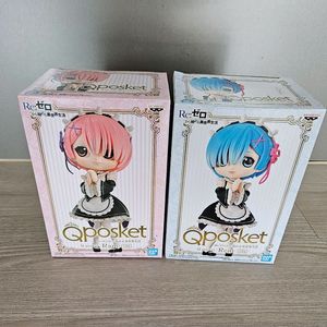 [일본 내수용 정품]re제로 렘&람 피규어 A버전 세트 이미지