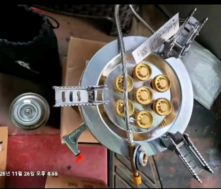 버너 실속형 중형 7구 가스 버너 (새상품) 이미지