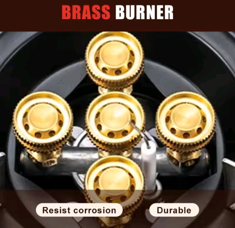 캠핑 일반형 중형 5구 가스 버너 스토브 (새상품) 이미지