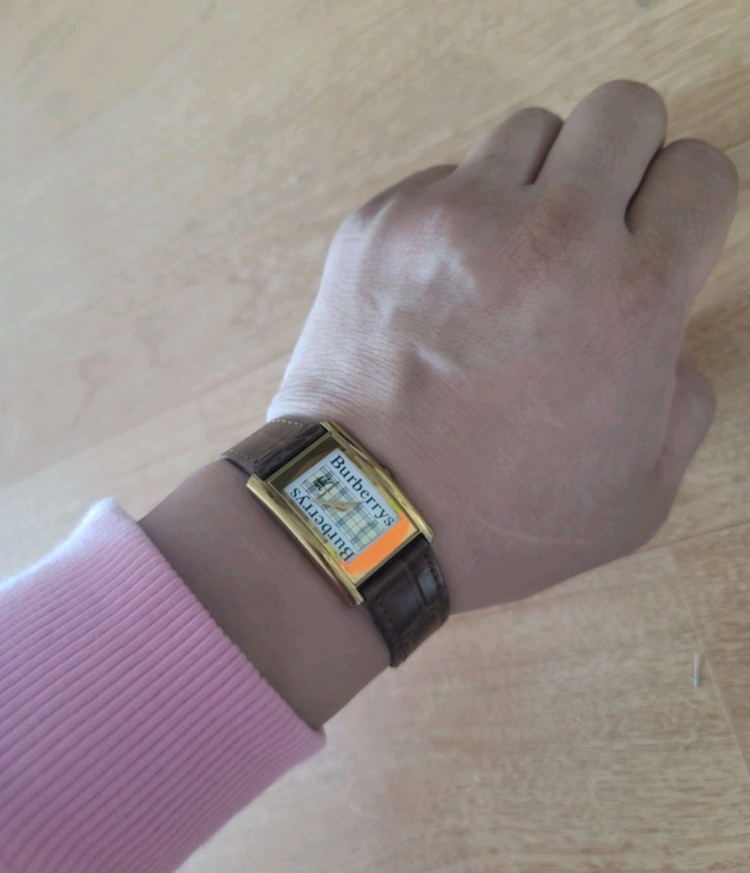 버버리 시계. 와치 !! 이미지
