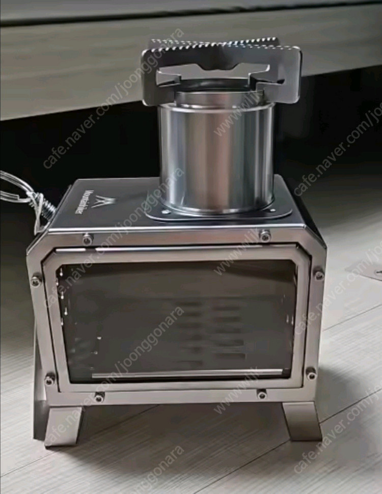 캠핑용 유리 휴대용 화목 난로 - 새상품 이미지