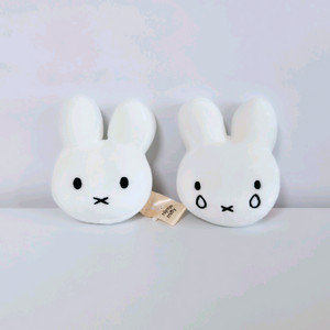 눈물 미피 얼굴 페이스 인형 가방고리 키링 백참 이미지