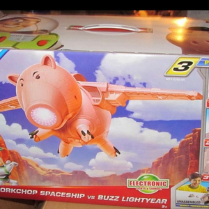 토이스토리3 포크찹 햄 우주선 마텔 한정판 피규어 이미지