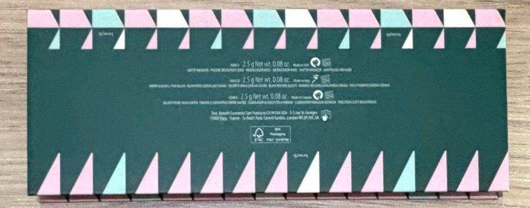 (한정판) [베네피트] 블러쉬&하이라이터 3종 훌라&셸리&쿠키 이미지