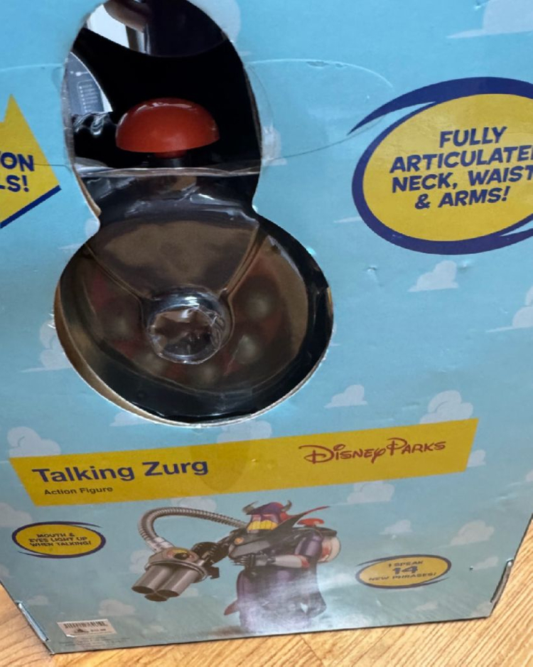 디즈니 스토어 토이스토리 저그 zerg피규어 한정판 토킹 이미지