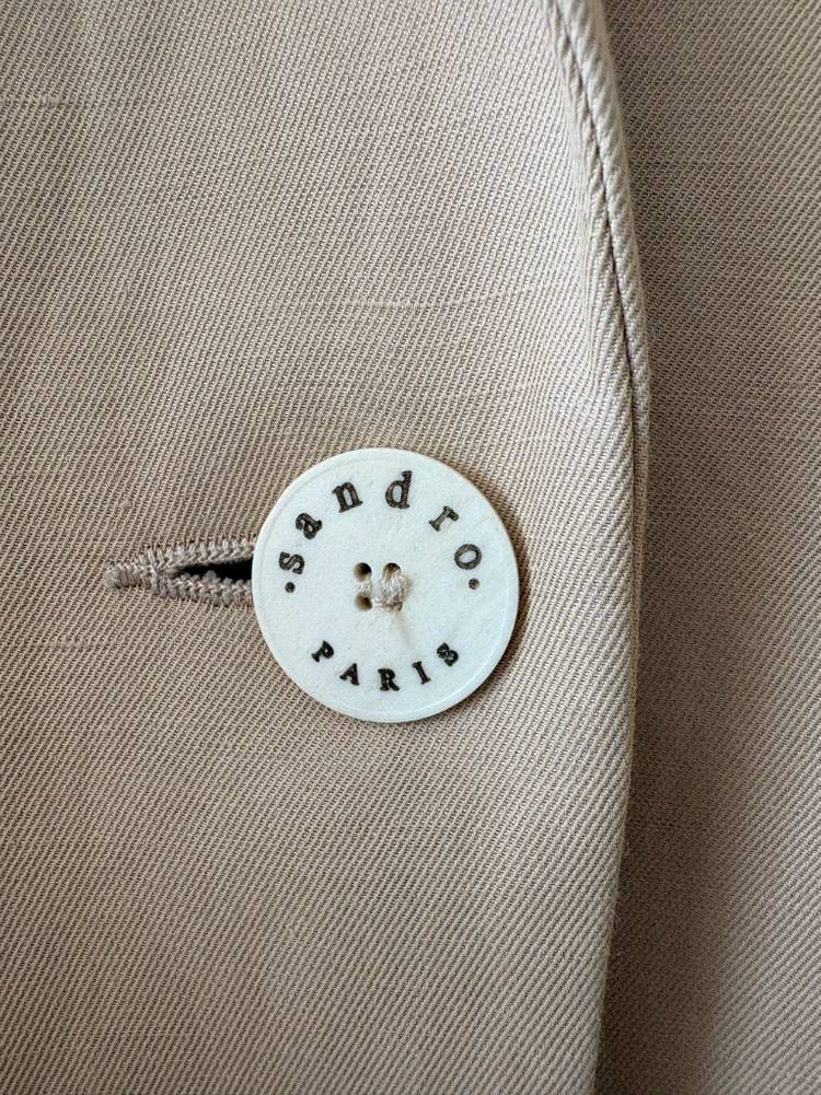 Sandro(산드로)베이지 자켓 이미지