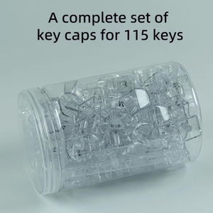 투명 키캡 115개 새상품 기계식 키보드 키캡 이미지