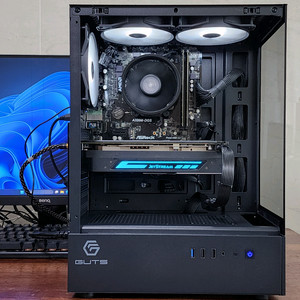 (S급)게이밍 라이젠5-2600X, GTX1060*6GB, DDR4램 16GB 컴퓨터 본체 이미지