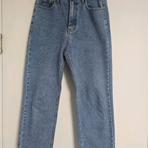 봄가을용 일자핏 데님팬츠 청바지 L사이즈 이미지