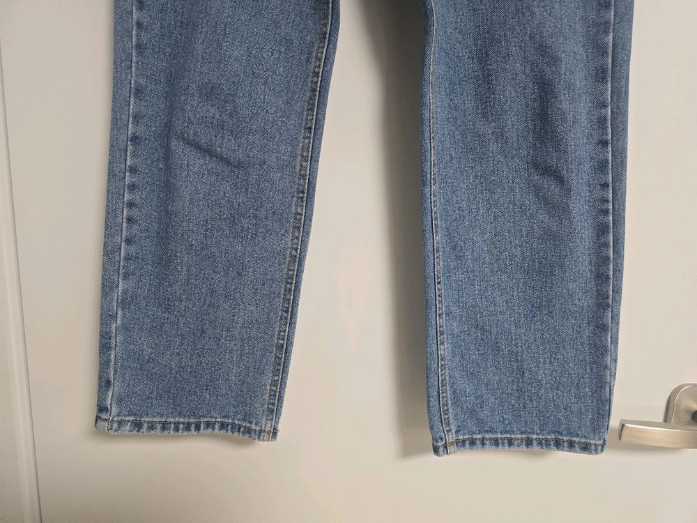 봄가을용 일자핏 데님팬츠 청바지 L사이즈 이미지