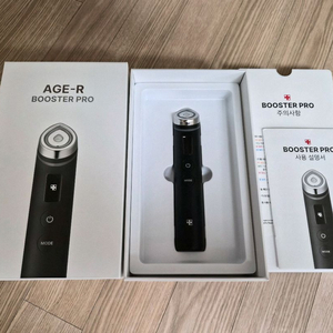 메디큐브 에이지알 부스터 프로 미용기기 (블랙 색상) 이미지