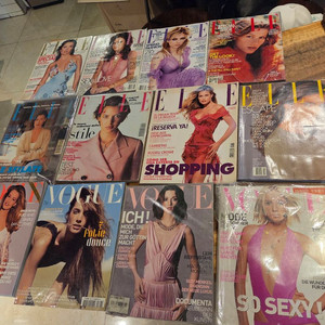 25년이상 보관한 빈티지패션잡지 새책재고 입니다. 이미지