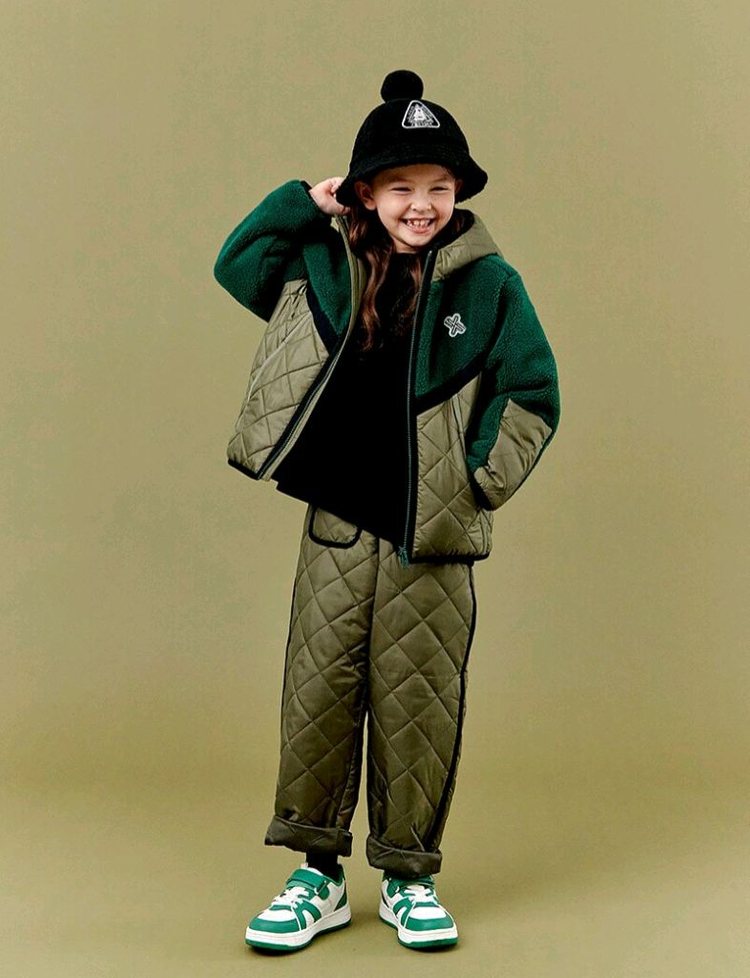 젝시믹스 키즈 패딩 플리스 점퍼 140 이미지