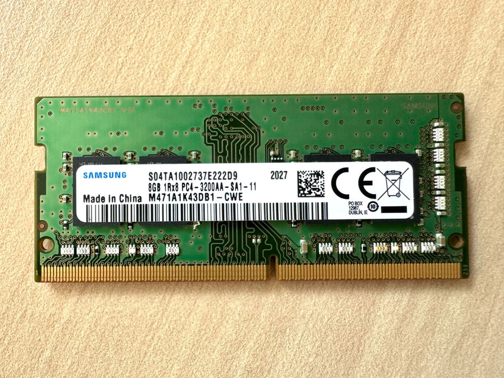 삼성 DDR4 3200 8GB (노트북 램) 메모리 이미지