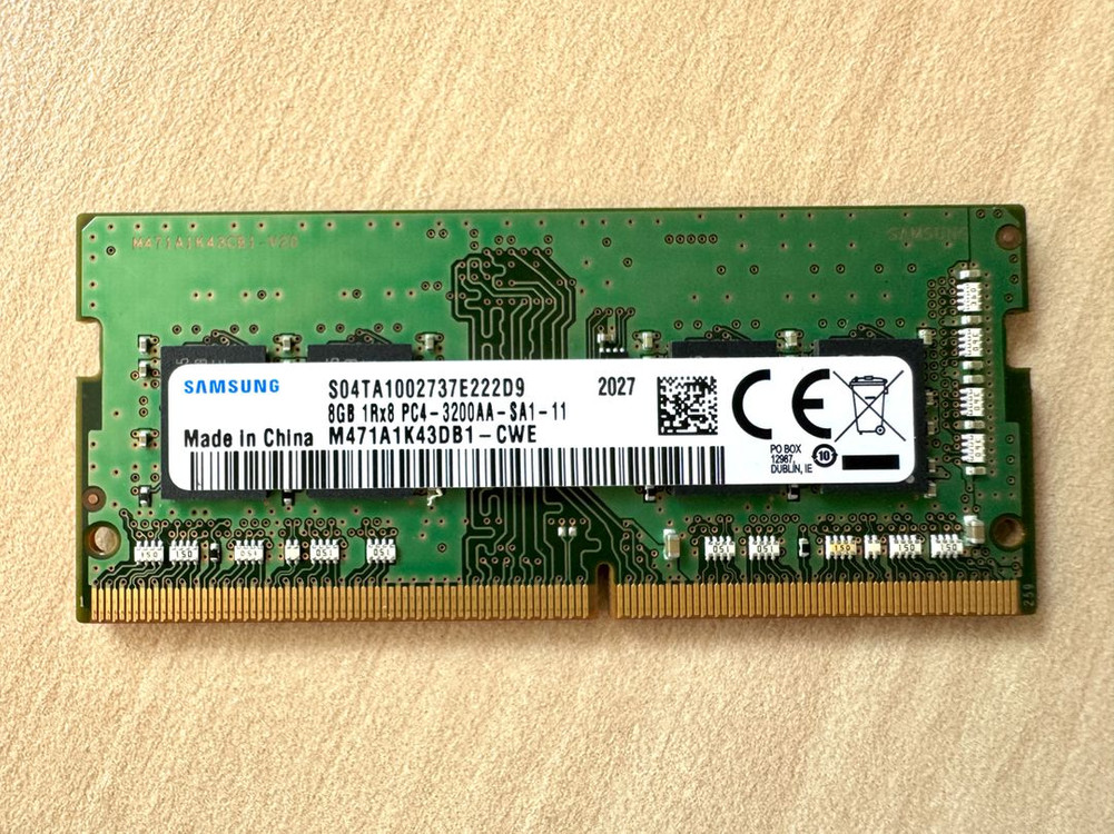 삼성 DDR4 3200 8GB (노트북 램) 메모리 이미지