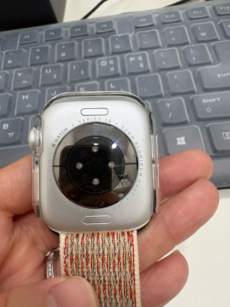 애플워치10 gps 42mm 실버 이미지