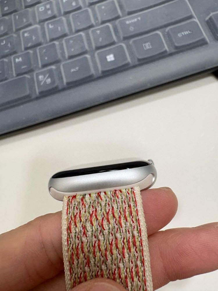 애플워치10 gps 42mm 실버 이미지