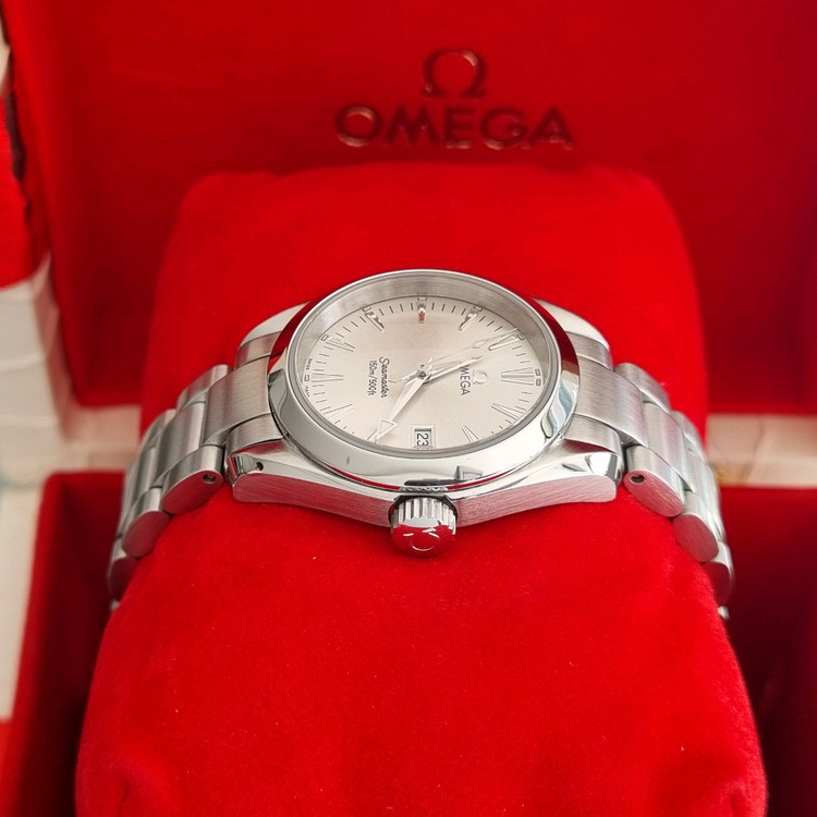 오메가 구구구형 아쿠아테라 29mm 여성용 2577.30(상품화 완료) 이미지