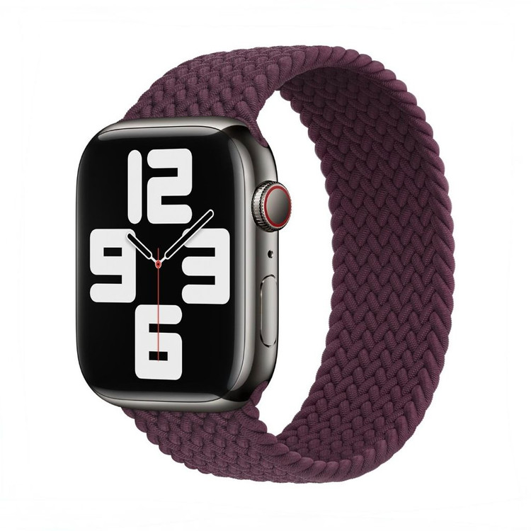 애플워치 다크체리 브레이드솔로루프(사이즈 2)(38/40/41mm) 이미지