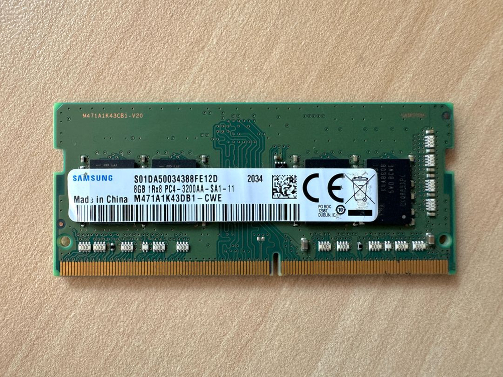 삼성 DDR4 3200 8GB (노트북 램) 메모리 이미지