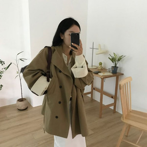 온워드 하프 트렌치 코트 야상 코트 / 12만원 구매 이미지