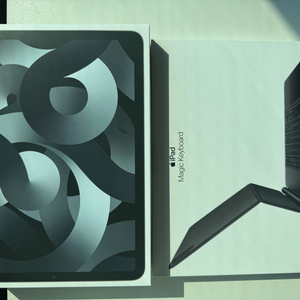 아이패드 에어5+정품매직키보드+애플펜슬2 이미지