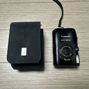 캐논 익서스 IXUS 980 IS 블랙 디지털 카메라 판매합니다 이미지