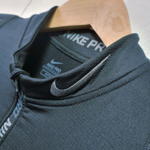 남성 구형 나이키 프로 PRO 하이퍼웜 반집업 기능성 긴팔 티 트레이닝복 이미지