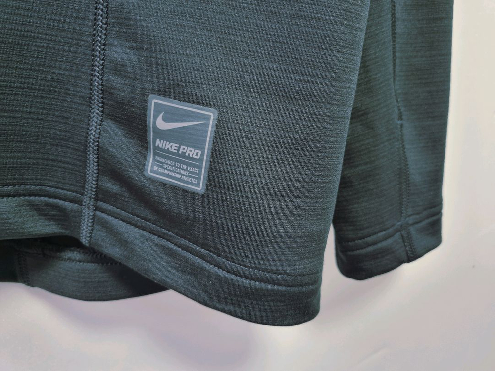 남성 구형 나이키 프로 PRO 하이퍼웜 반집업 기능성 긴팔 티 트레이닝복 이미지
