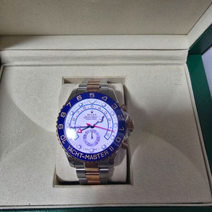 갤럭시워치6 로렉x 커스텀(요트마스터2) 이미지