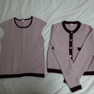 sie 시에 쉘 라인 가디건, 슬리브리스 s 이미지