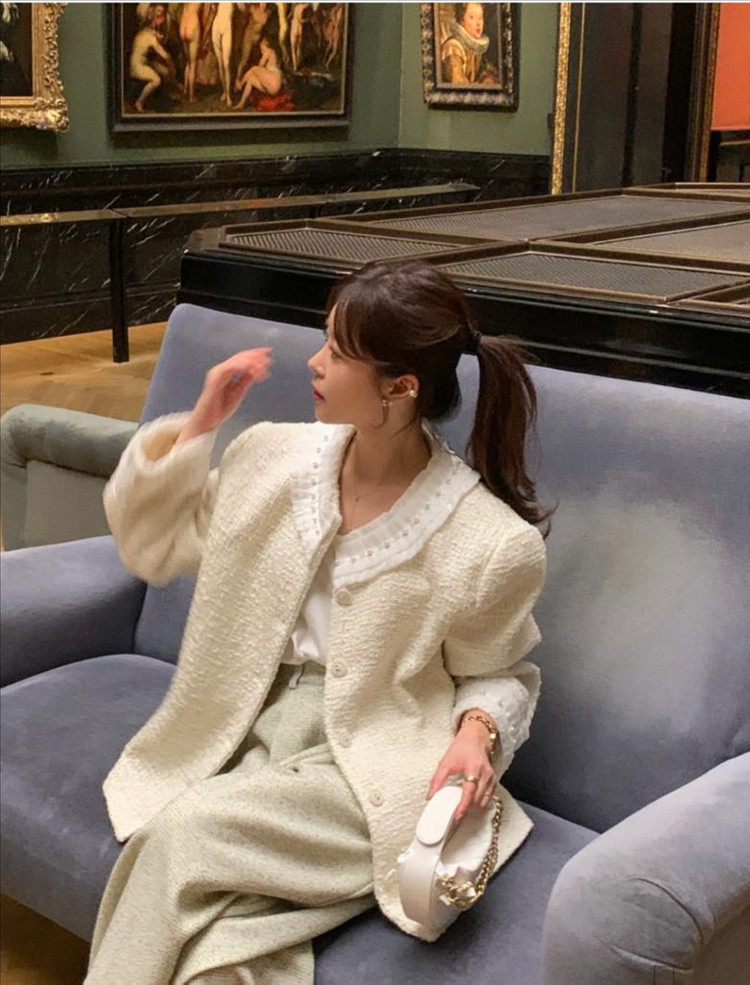 바이씨니 제작 샬롯트위드자켓 이미지