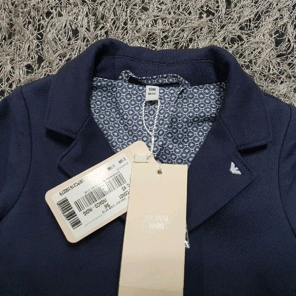 아르마니 주니어 유아동 정장자켓, 마이 18M 새상품, 90-100, 95, 1031504 이미지