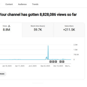 21만명 미국 시청자층 유튜브 채널 이미지