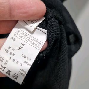 한섬 타임 TIME 블랙 리본 쉬폰 블라우스 90 이미지