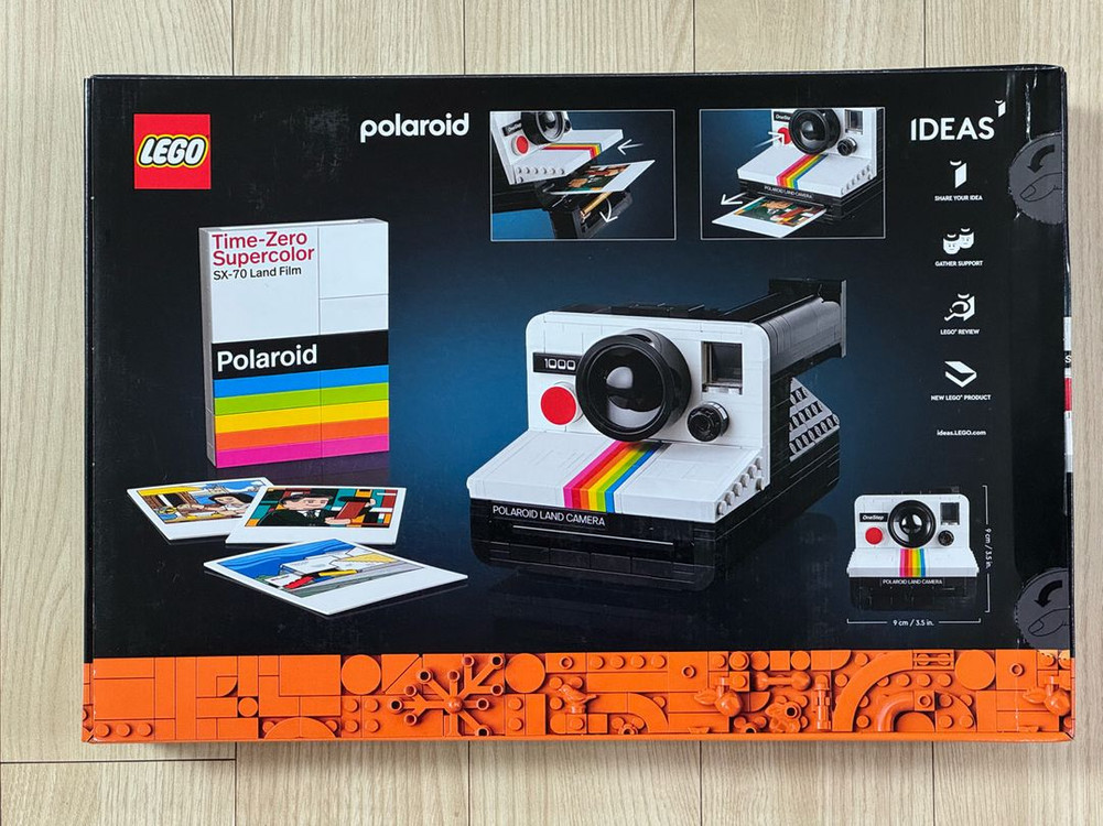 레고 21345 폴라로이드 원스텝 SX-70 카메라 (미개봉) LEGO 아이디어 (2024) 이미지