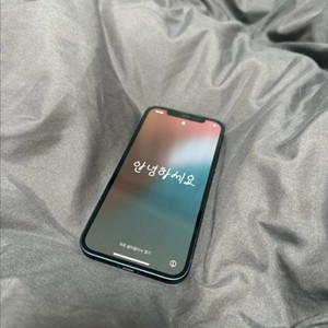 아이폰 12 128G 블루색상 S급 이미지