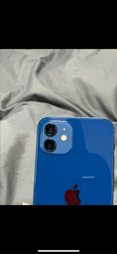 아이폰 12 128G 블루색상 S급 이미지