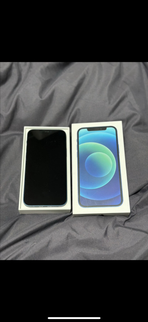 아이폰 12 128G 블루색상 S급 이미지