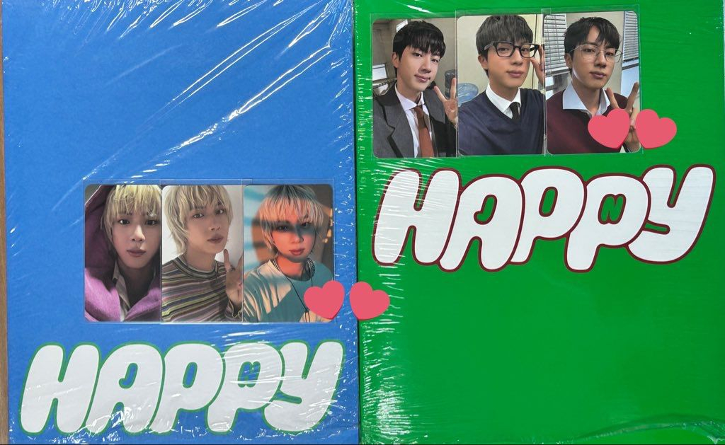 일괄 BTS 방탄소년단 진 김석진 솔로 앨범 HAPPY 이미지