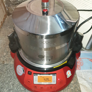 오쿠중탕기 중고 작동 잘됩니다 이미지